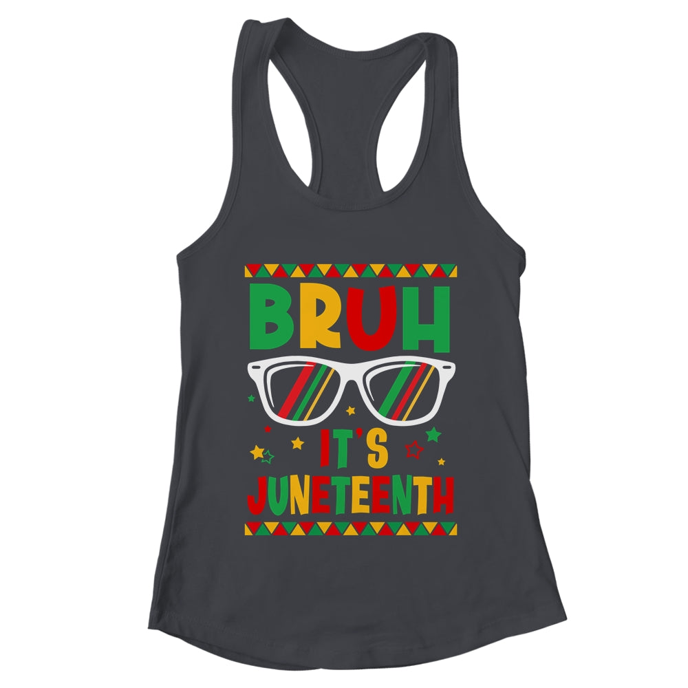 Funny Juneteenth Boys Girls Bruh It's Juneteenth 1865 Shirt & Tank Top | teecentury