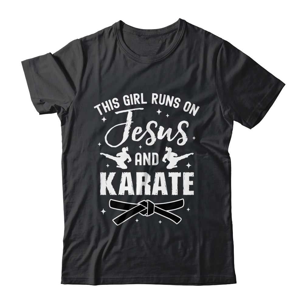 Funny Karate Design For Girls Women Karate Martial Art Lover Shirt & Tank Top | teecentury