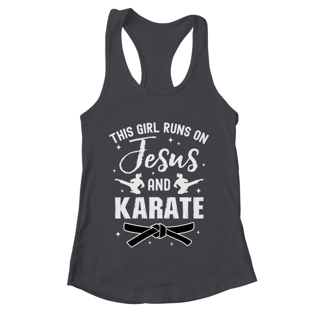 Funny Karate Design For Girls Women Karate Martial Art Lover Shirt & Tank Top | teecentury