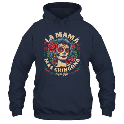 Funny La Mamá Mas Chingona Mexican Strong Women Spanish Shirt & Tank Top | teecentury