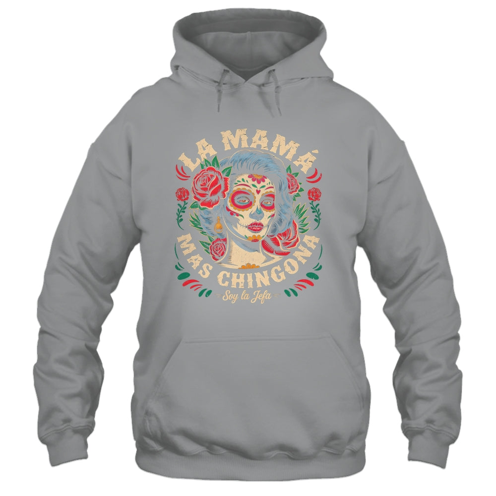 Funny La Mamá Mas Chingona Mexican Strong Women Spanish Shirt & Tank Top | teecentury