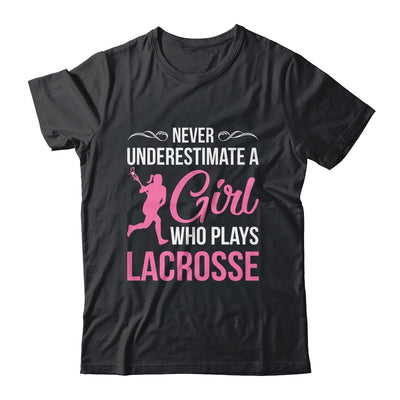 Funny Lacrosse Art For Girls Youth Teens Lacrosse Player Shirt & Tank Top | teecentury