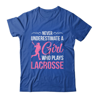 Funny Lacrosse Art For Girls Youth Teens Lacrosse Player Shirt & Tank Top | teecentury
