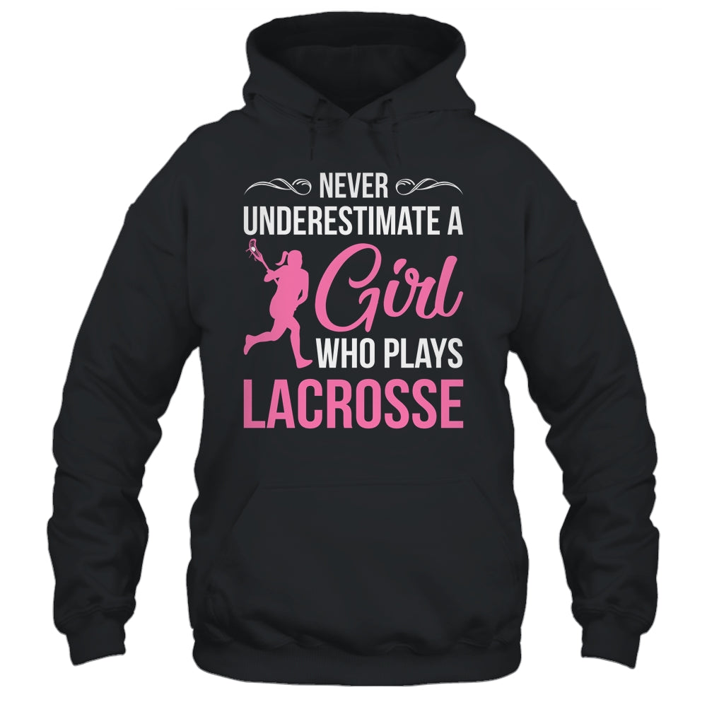 Funny Lacrosse Art For Girls Youth Teens Lacrosse Player Shirt & Tank Top | teecentury