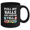 Funny Lucky Bingo For Men Women Make Me Yell Bingo Gambling Mug | teecentury