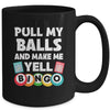 Funny Lucky Bingo For Men Women Make Me Yell Bingo Gambling Mug | teecentury