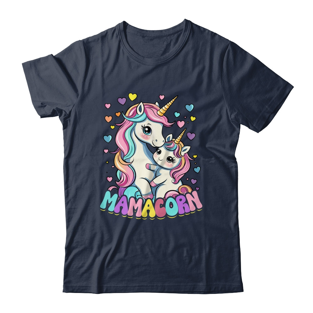 Funny Mamacorn Costume Mothers Day Unicorn Mom Women Mother Shirt & Tank Top | teecentury