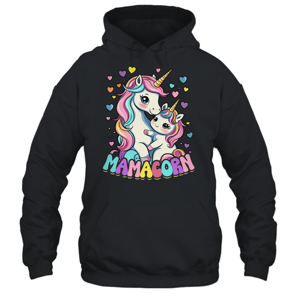 Funny Mamacorn Costume Mothers Day Unicorn Mom Women Mother Shirt & Tank Top | teecentury