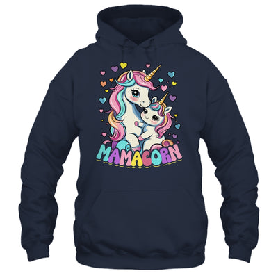 Funny Mamacorn Costume Mothers Day Unicorn Mom Women Mother Shirt & Tank Top | teecentury