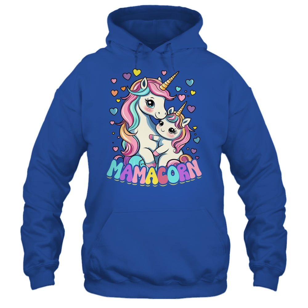 Funny Mamacorn Costume Mothers Day Unicorn Mom Women Mother Shirt & Tank Top | teecentury