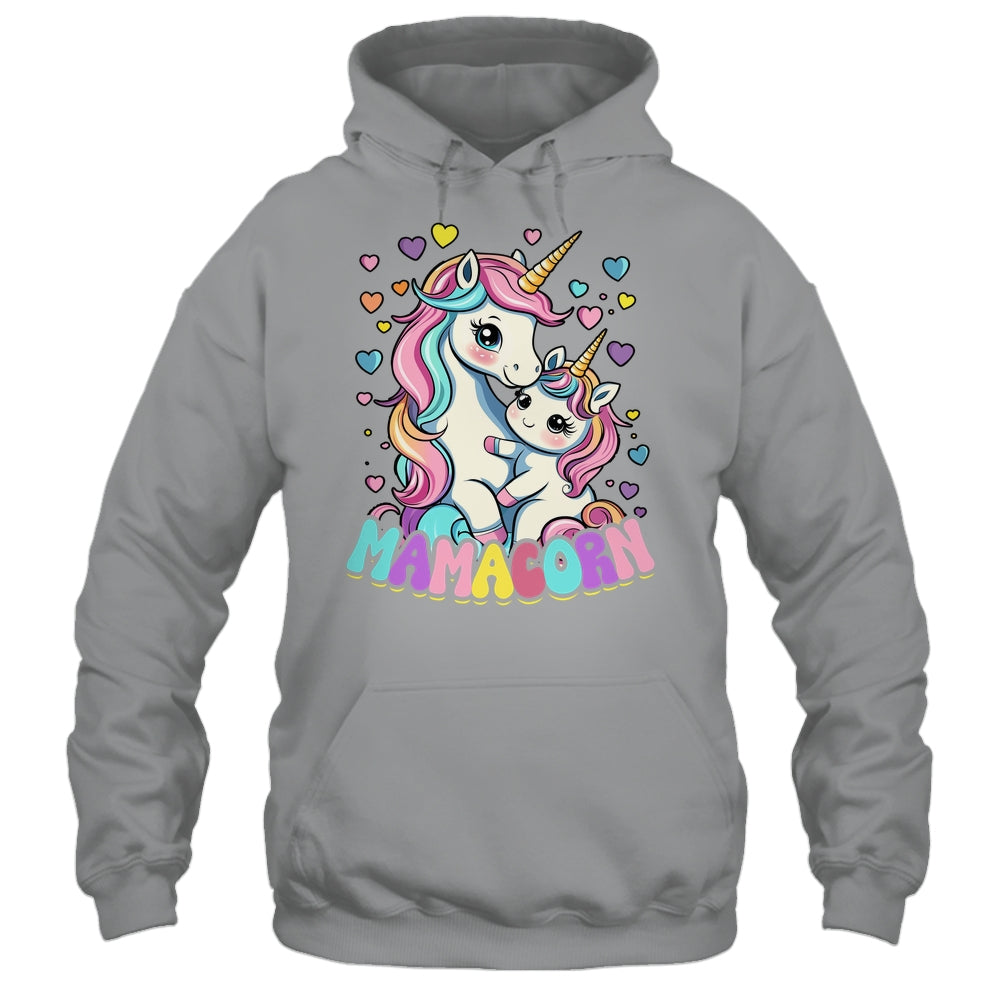 Funny Mamacorn Costume Mothers Day Unicorn Mom Women Mother Shirt & Tank Top | teecentury