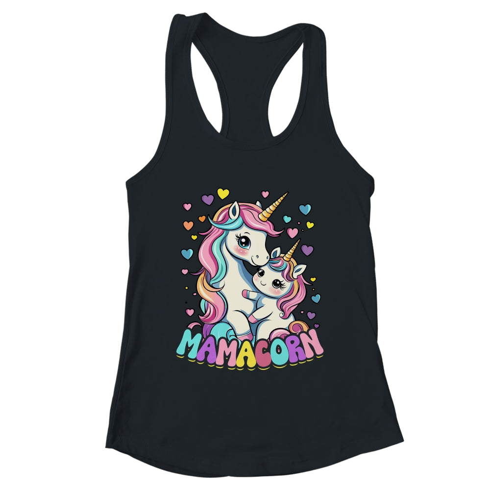 Funny Mamacorn Costume Mothers Day Unicorn Mom Women Mother Shirt & Tank Top | teecentury