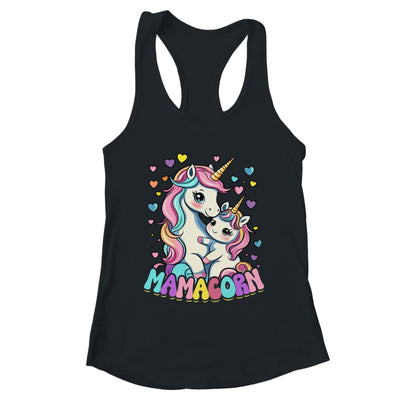 Funny Mamacorn Costume Mothers Day Unicorn Mom Women Mother Shirt & Tank Top | teecentury