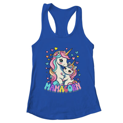 Funny Mamacorn Costume Mothers Day Unicorn Mom Women Mother Shirt & Tank Top | teecentury