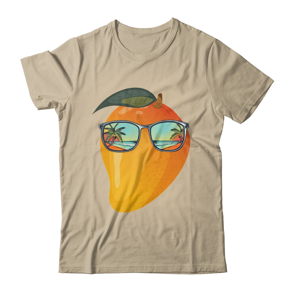 Funny Mango With Sunglasses Mangoes Lover Design Men Women Shirt & Tank Top | teecentury