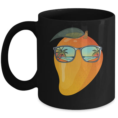 Funny Mango With Sunglasses Mangoes Lover Design Men Women Mug | teecentury