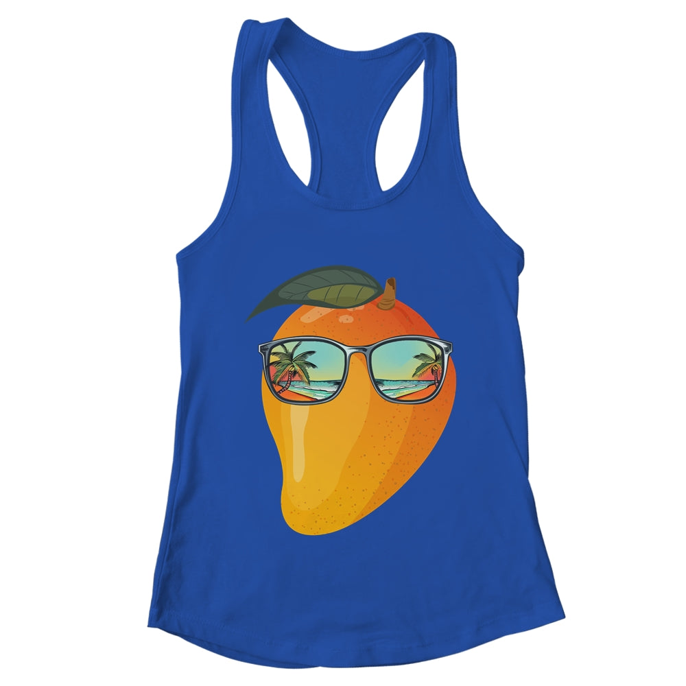 Funny Mango With Sunglasses Mangoes Lover Design Men Women Shirt & Tank Top | teecentury