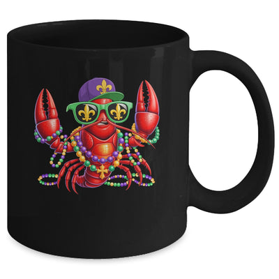 Funny Mardi Gras Carnival Beads Crawfish New Orleans Kids Mug | teecentury