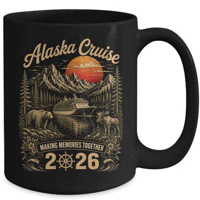 Funny Matching Family Friends Group Alaska Cruise 2026 Mug | teecentury