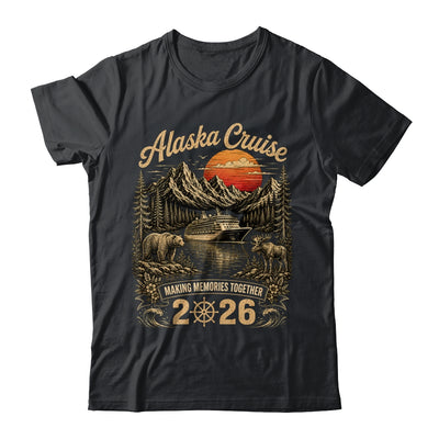 Funny Matching Family Friends Group Alaska Cruise 2026 Shirt & Hoodie | teecentury
