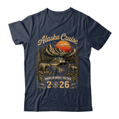 Funny Matching Family Friends Group Alaska Cruise 2026 Shirt & Hoodie | teecentury