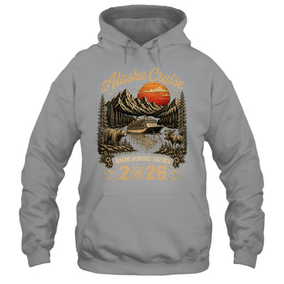 Funny Matching Family Friends Group Alaska Cruise 2026 Shirt & Hoodie | teecentury