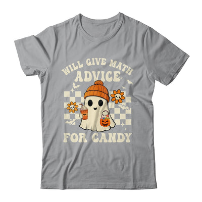 Funny Math Teacher Halloween Ghost Costume Math Lover Woman Shirt & Hoodie | teecentury