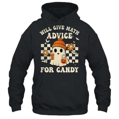 Funny Math Teacher Halloween Ghost Costume Math Lover Woman Shirt & Hoodie | teecentury