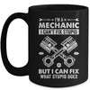 Funny Mechanic For Men Dad Car Auto Diesel Automobile Garage Mug | teecentury