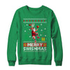 Funny Merry Swishmas Ugly Christmas Basketball Christmas Shirt & Sweatshirt | teecentury