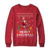 Funny Merry Swishmas Ugly Christmas Basketball Christmas Shirt & Sweatshirt | teecentury