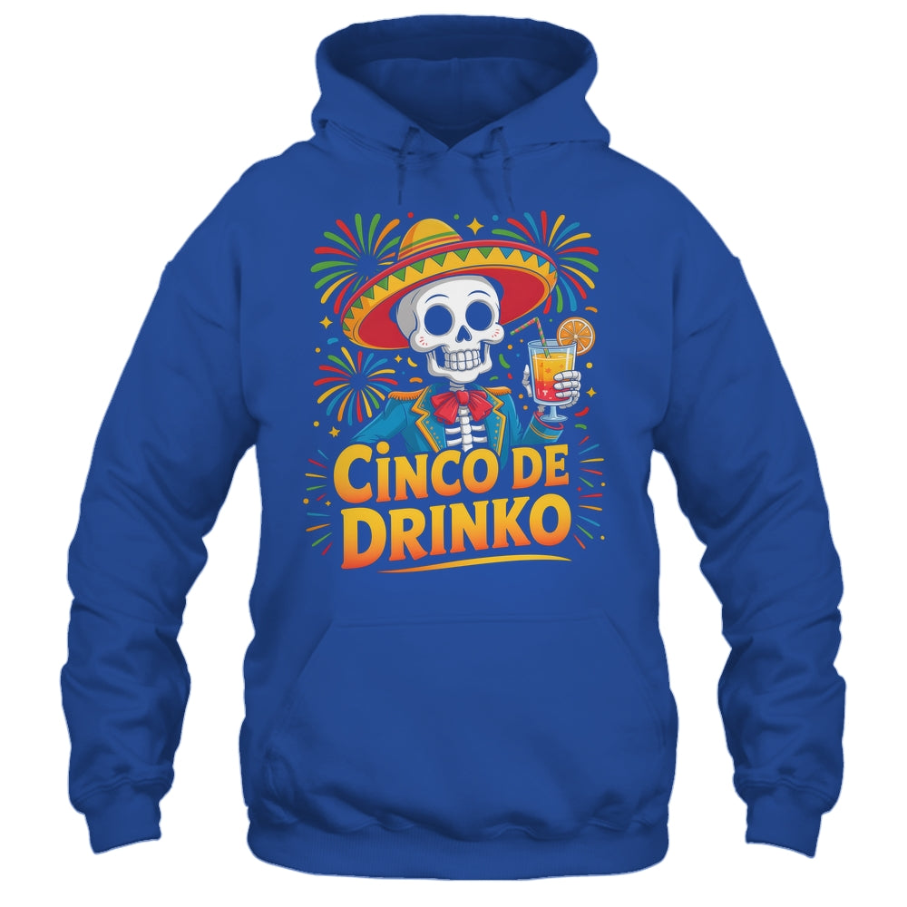 Funny Mexican Cinco De Drinko Cinco De Mayo Fiesta Outfit Shirt & Tank Top | teecentury