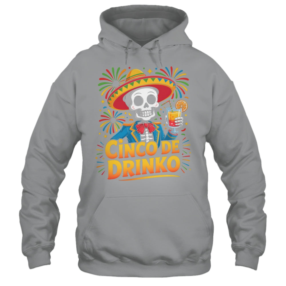 Funny Mexican Cinco De Drinko Cinco De Mayo Fiesta Outfit Shirt & Tank Top | teecentury