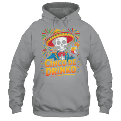 Funny Mexican Cinco De Drinko Cinco De Mayo Fiesta Outfit Shirt & Tank Top | teecentury