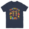 Funny Mexican Party 11th Birthday Girl Fiesta 11 Year Old Youth Shirt | teecentury