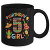 Funny Mexican Party 5th Birthday Girl Fiesta 5 Year Old Mug | teecentury
