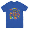 Funny Mexican Party 6th Birthday Girl Fiesta 6 Year Old Youth Shirt | teecentury