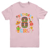 Funny Mexican Party 8th Birthday Girl Fiesta 8 Year Old Youth Shirt | teecentury