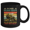 Funny Model Railroad Train Cool Grandpa Fathers Day Retro Mug | teecentury