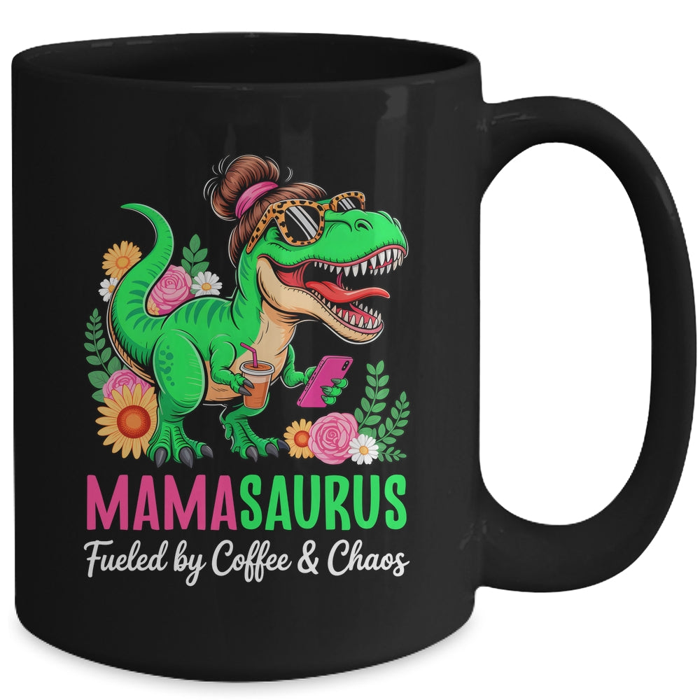 Funny Mom Dinosaur T-Rex Mothers Day Mommy Mamasaurus Mug | teecentury