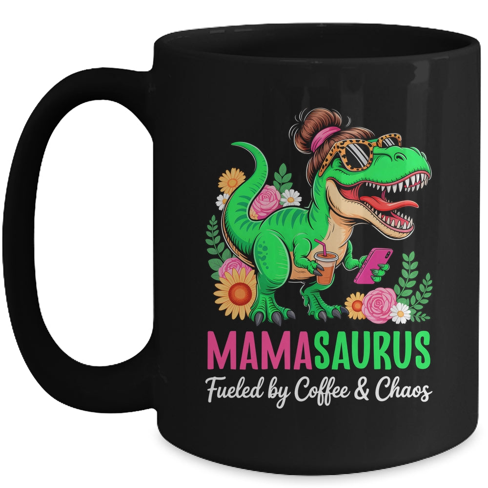 Funny Mom Dinosaur T-Rex Mothers Day Mommy Mamasaurus Mug | teecentury