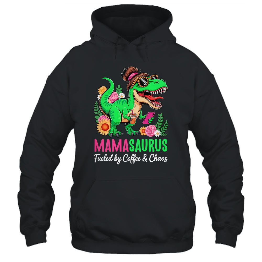 Funny Mom Dinosaur T-Rex Mothers Day Mommy Mamasaurus Shirt & Tank Top | teecentury