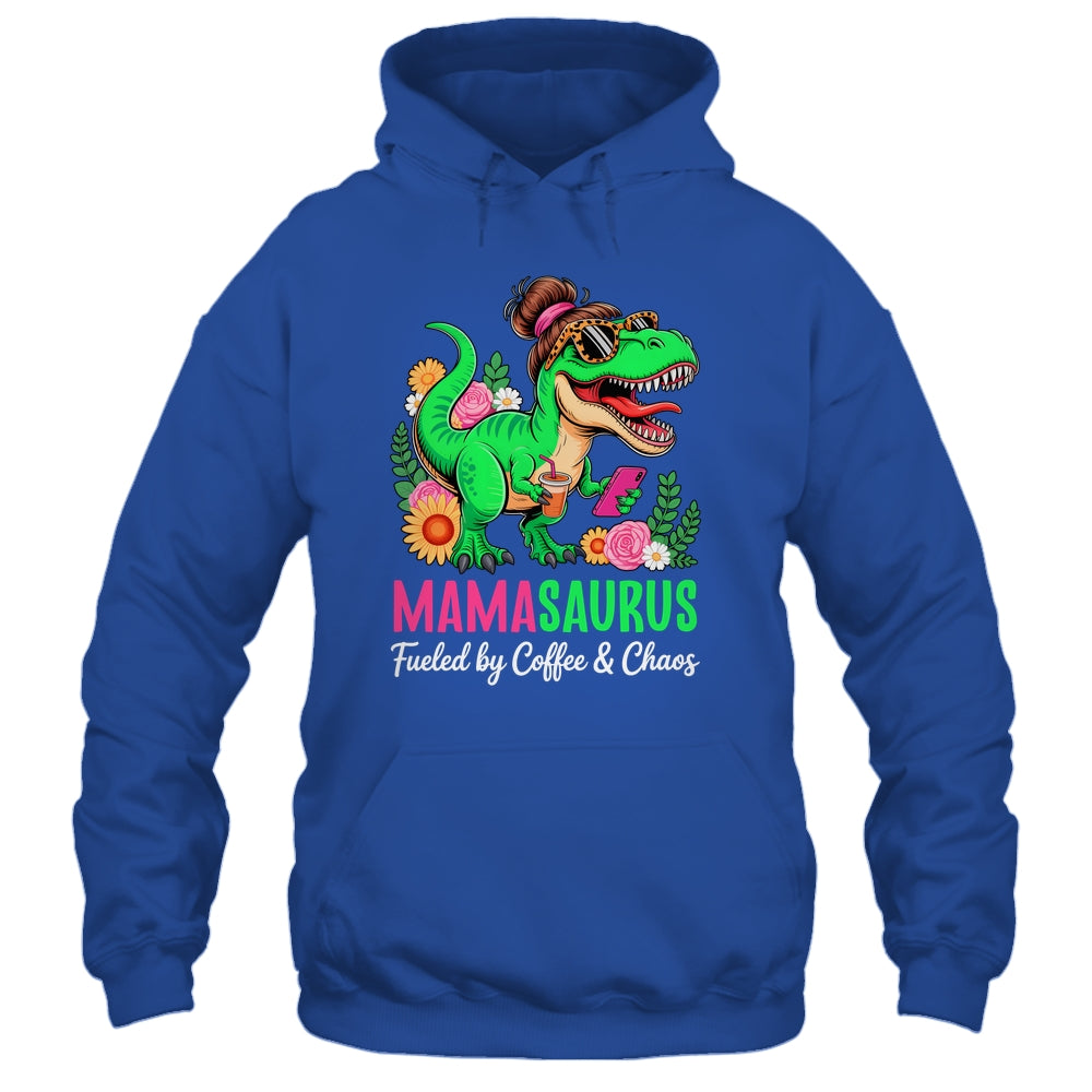 Funny Mom Dinosaur T-Rex Mothers Day Mommy Mamasaurus Shirt & Tank Top | teecentury
