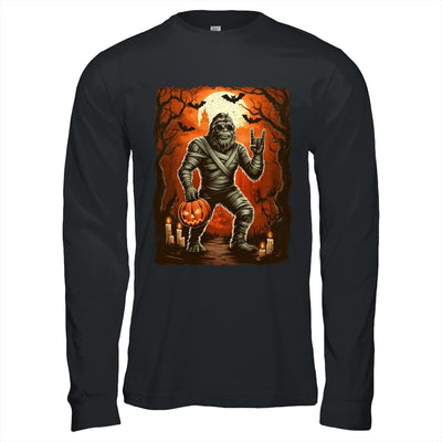 Funny Mummy Bigfoot Halloween Costumes Spooky Season Mens Shirt & Hoodie | teecentury