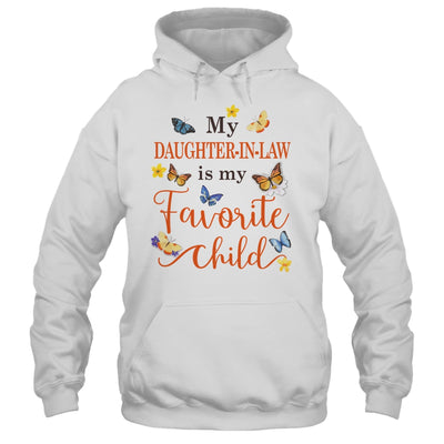 Funny My Daughter In Law Is My Favorite Child Family Butterfly Shirt & Tank Top | teecentury