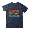 Funny New Dad Fathers Day Dad Level Unlocked Gaming Gamer Shirt & Hoodie | teecentury