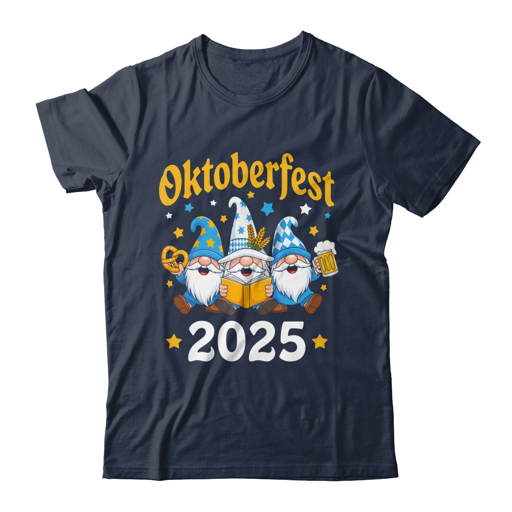 Funny Oktoberfest 2025 Gnome Beer Pretzel Wizard Bavarian Shirt & Hoodie | teecentury