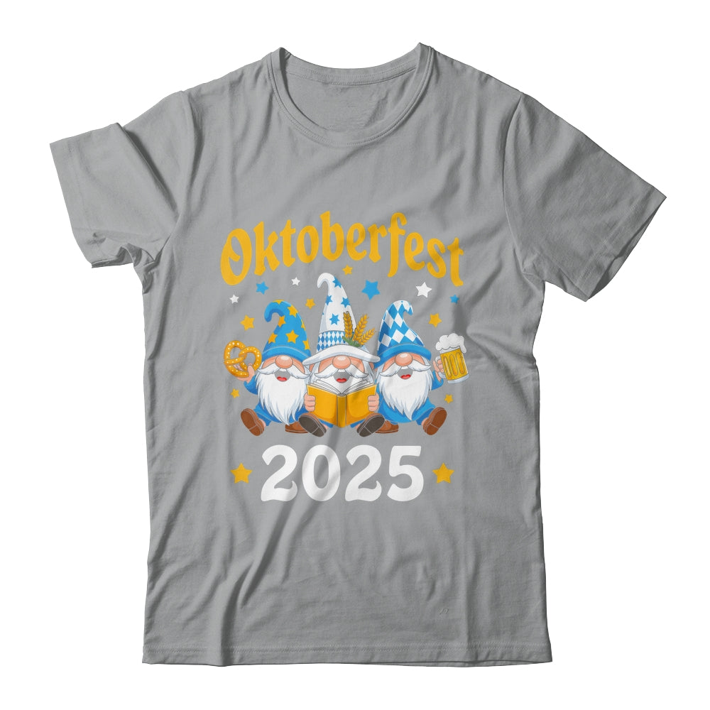 Funny Oktoberfest 2025 Gnome Beer Pretzel Wizard Bavarian Shirt & Hoodie | teecentury
