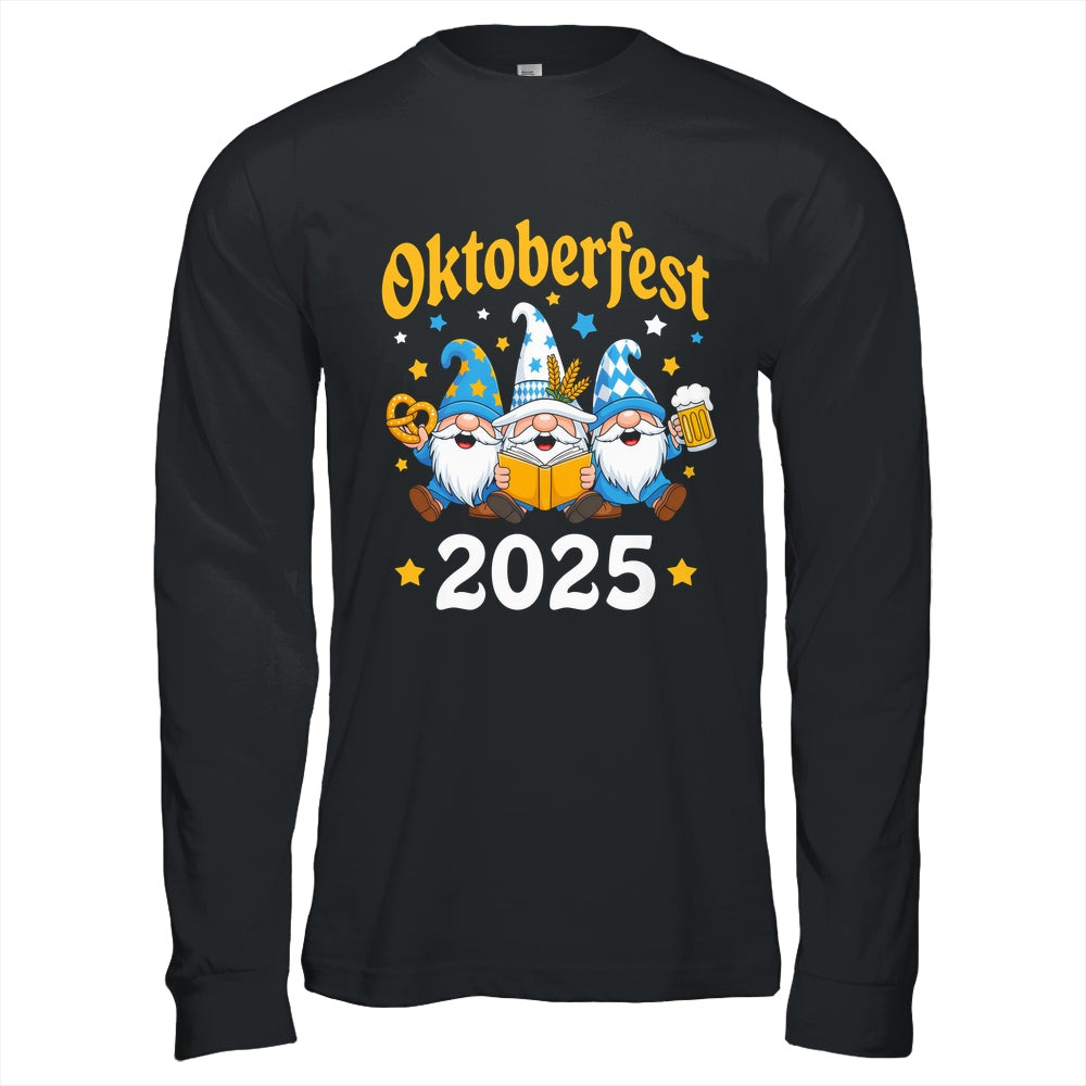 Funny Oktoberfest 2025 Gnome Beer Pretzel Wizard Bavarian Shirt & Hoodie | teecentury