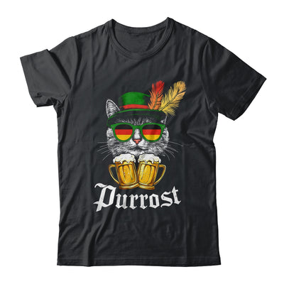 Funny Oktoberfest Cat Bavarian Drinking Beer Purrost Costume Shirt & Hoodie | teecentury